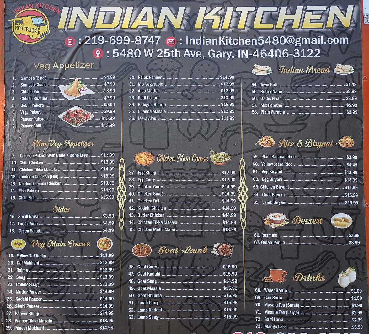 INDIAN KITCHEN (PUNJABI DHABA) Menu - Image 6